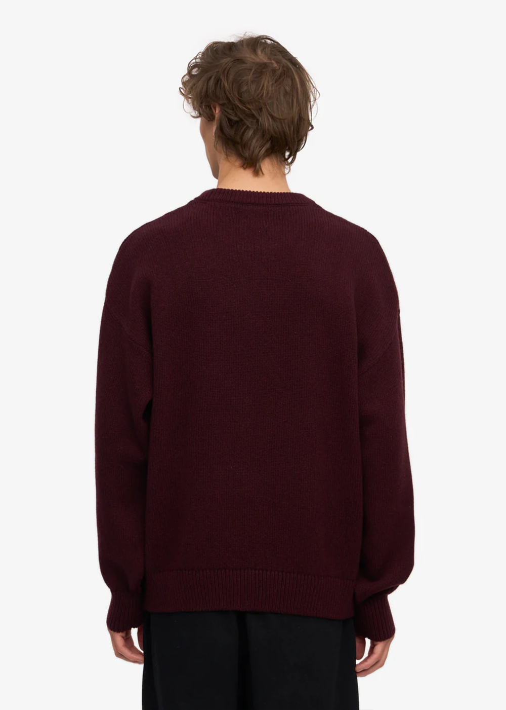 Oversized Merino Wool Crew