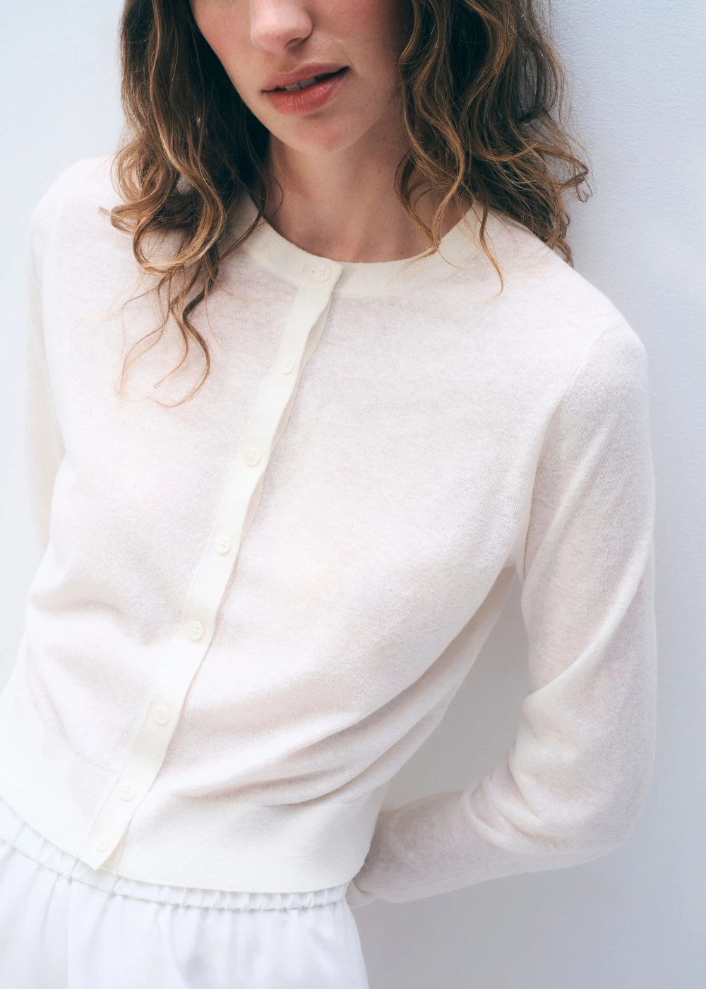 Linen Blend Cardigan