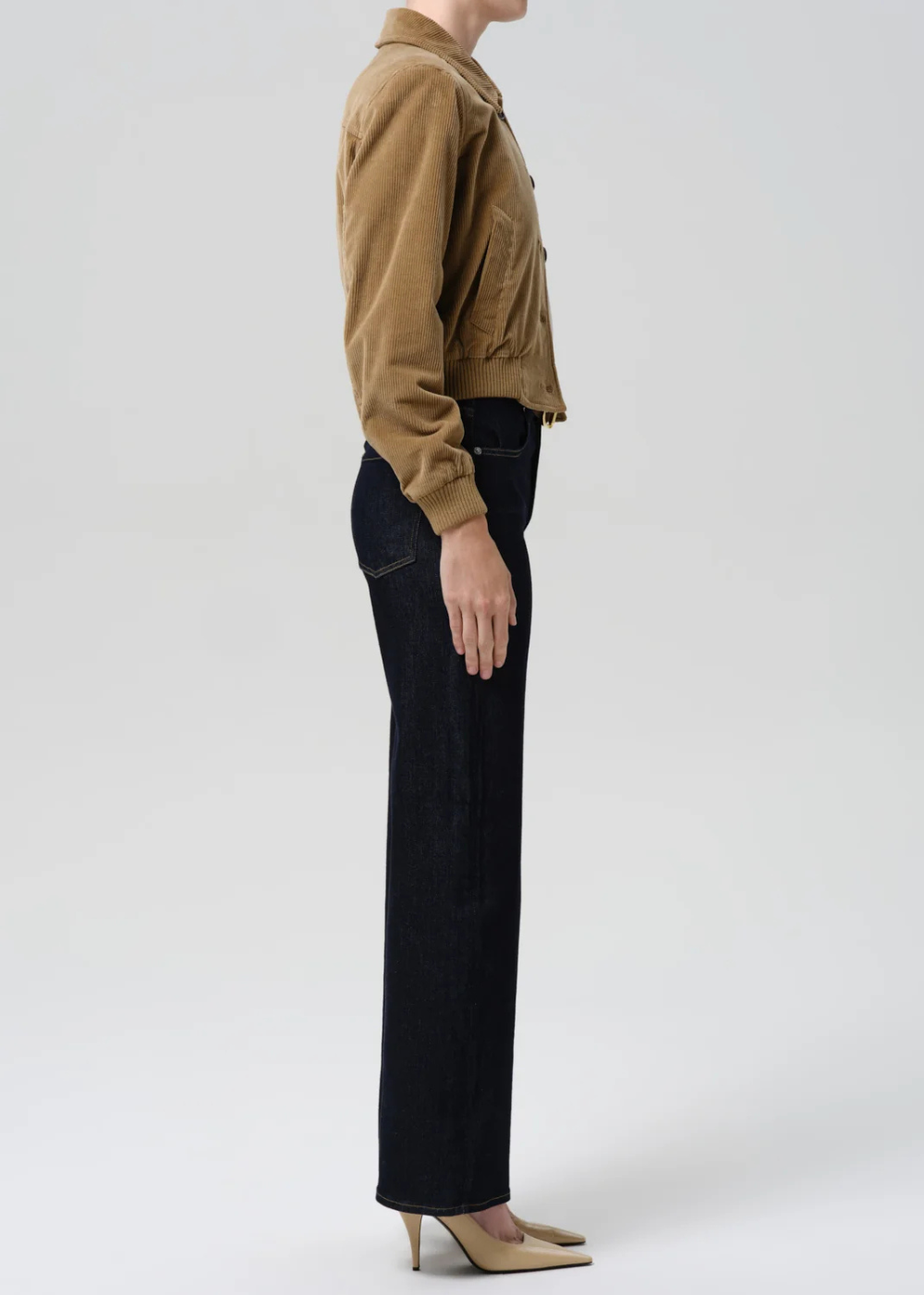 Annina High Rise Wide Leg 33" Jean