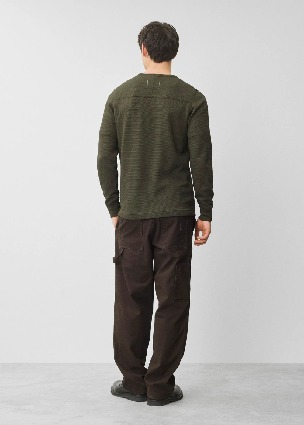 Lightweight Waffle Standard Long Sleeve