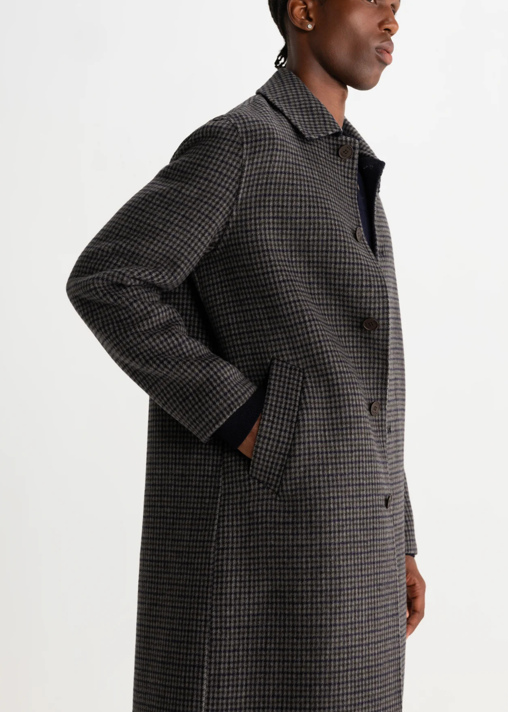 Stan Coat Double Face Check