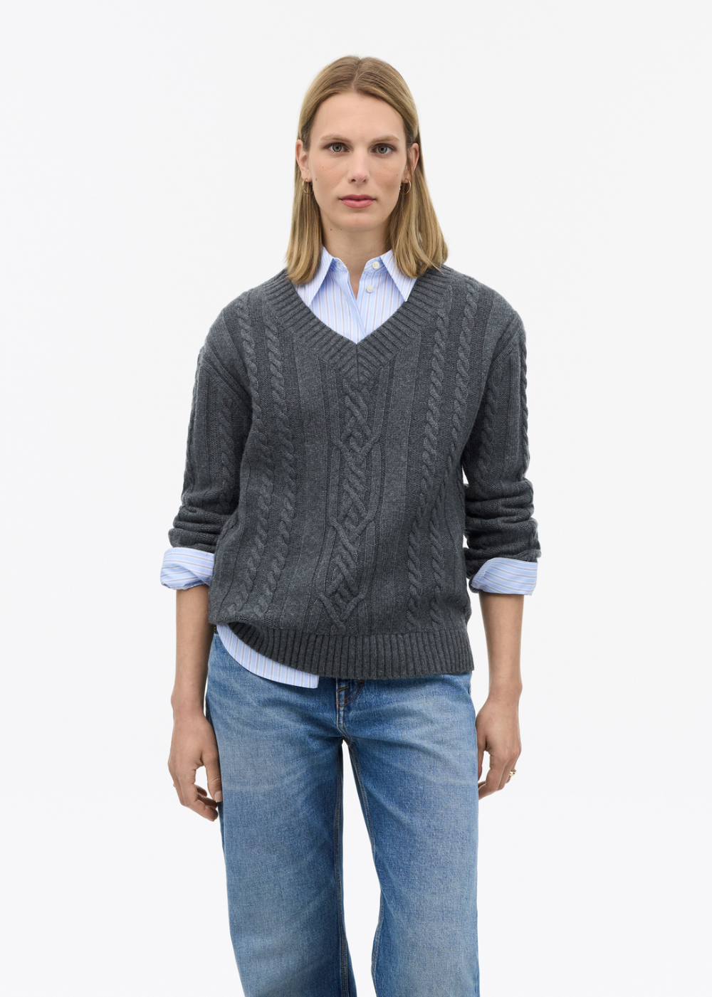 Seren Wool Cashmere Blend Sweater