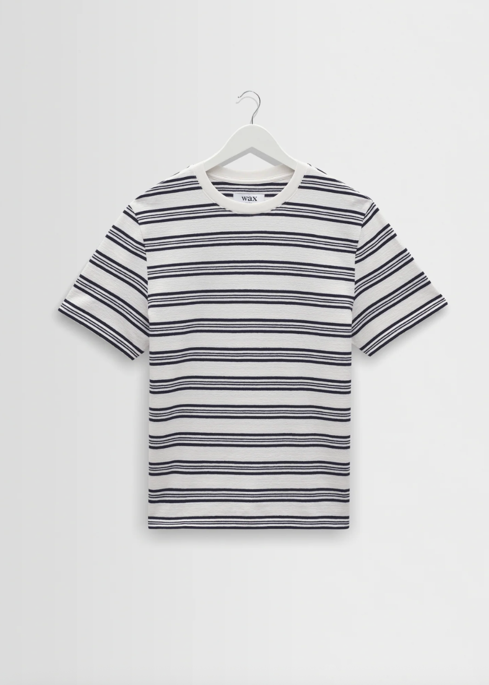 Dean SS Tee Thin Textured Stripe