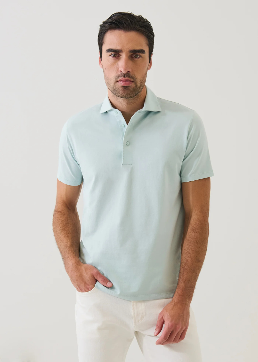 Pima Cotton Stretch Polo
