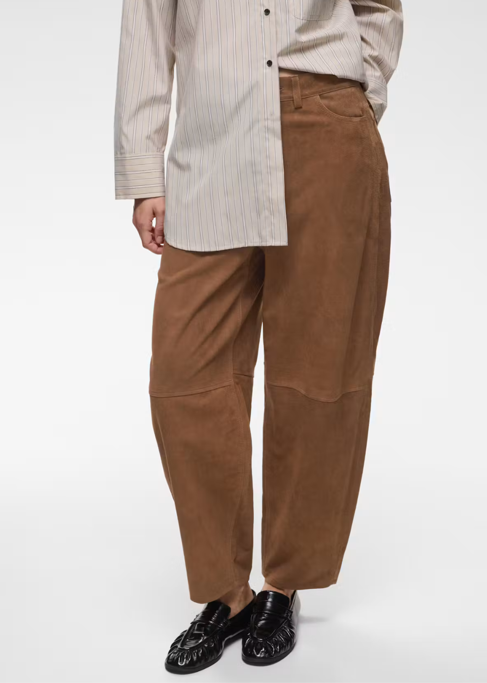 Helki Barrell Suede Jeans