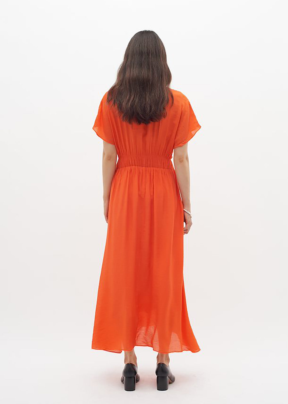 Jallie Long Dress - Cherry Tomato - InWear Canada - Danali - 30109568