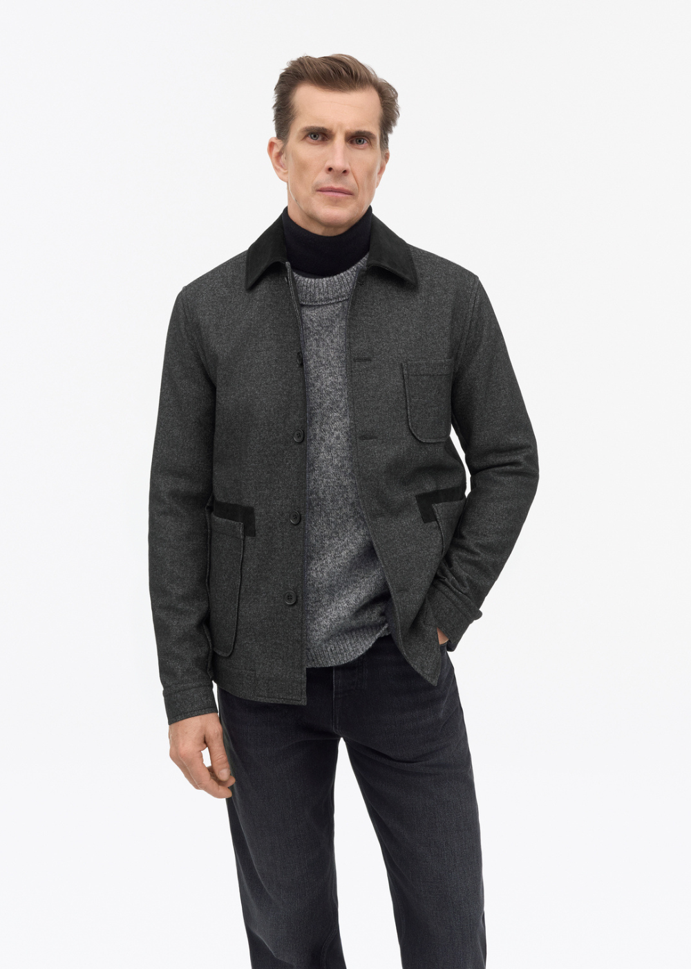 Sonny Brushed Twill Blazer