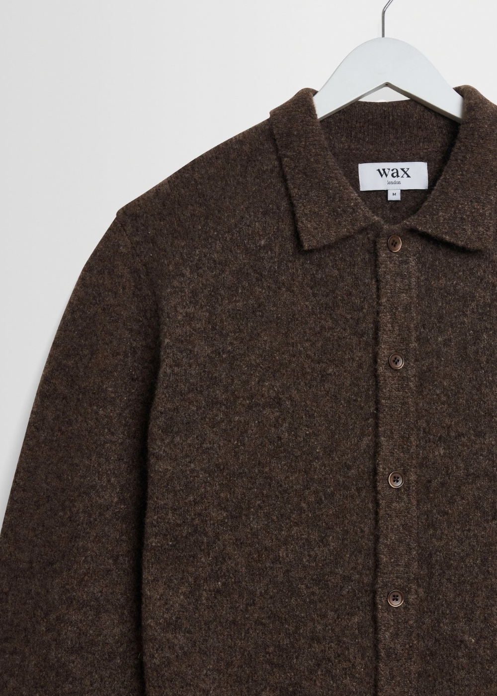 Tristan L/S Polo Fluffy Wool Blend
