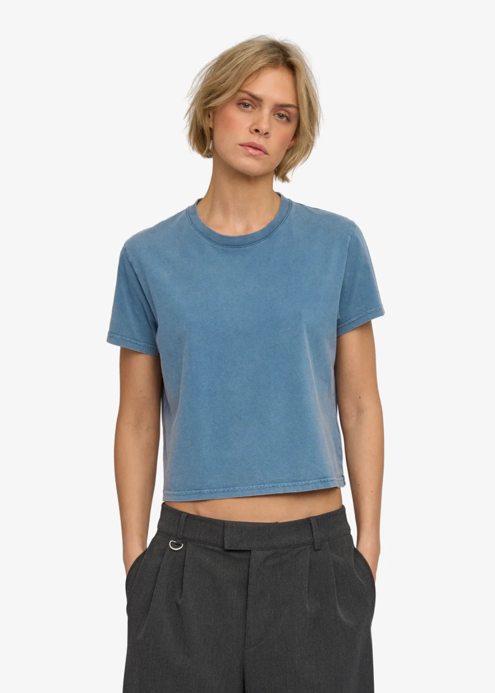 Organic Boxy Crop Tee