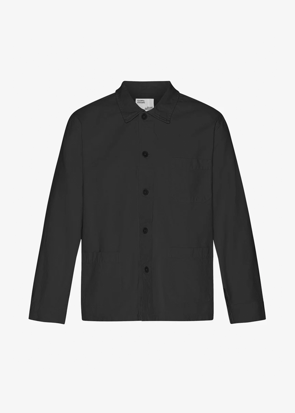 Organic Workwear Jacket - Deep Black - Colorful Standard Canada - Danali