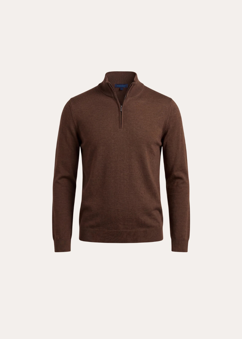 LS Extrafine Merino 1/4 Zip Mockneck Sweater