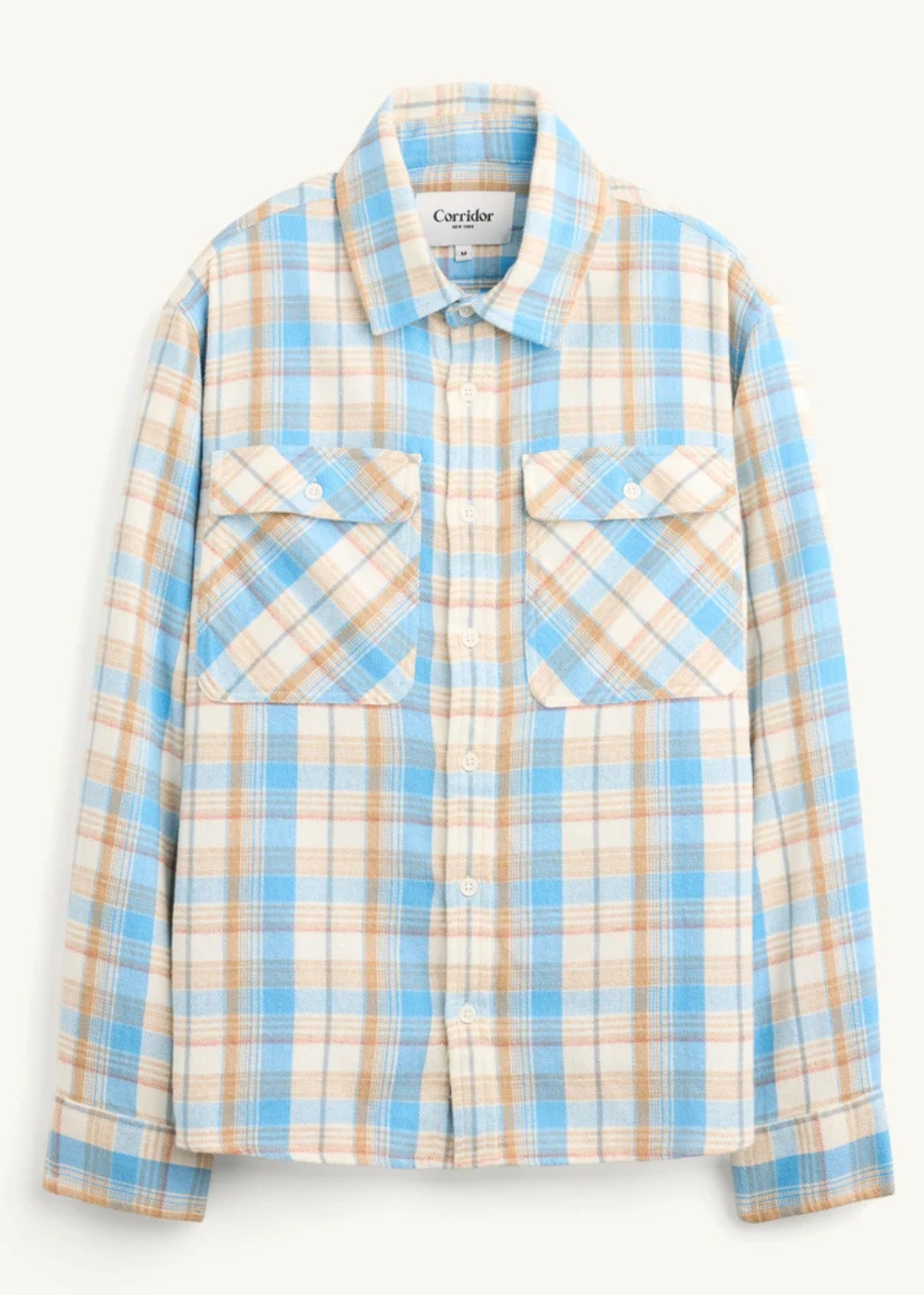 Vintage Plaid Flannel LS Shirt
