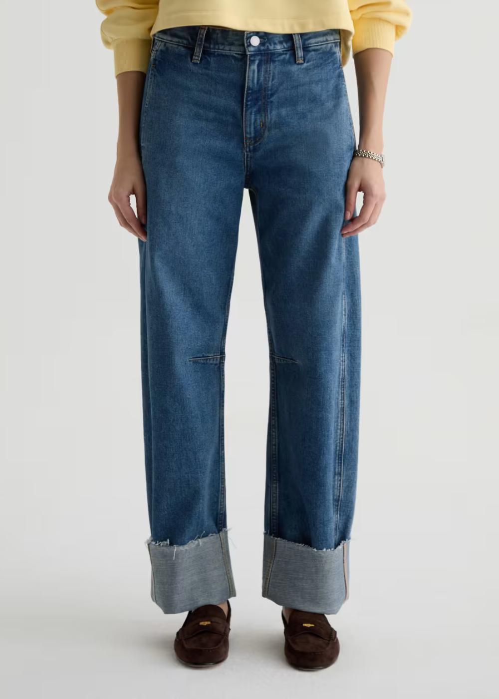 Mercer High Rise Barrel Jean