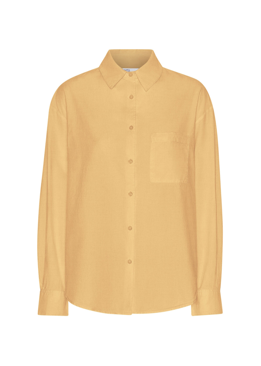 Organic Oversized Shirt - Sandstone Orange - Colorful Standard Canada - Danali