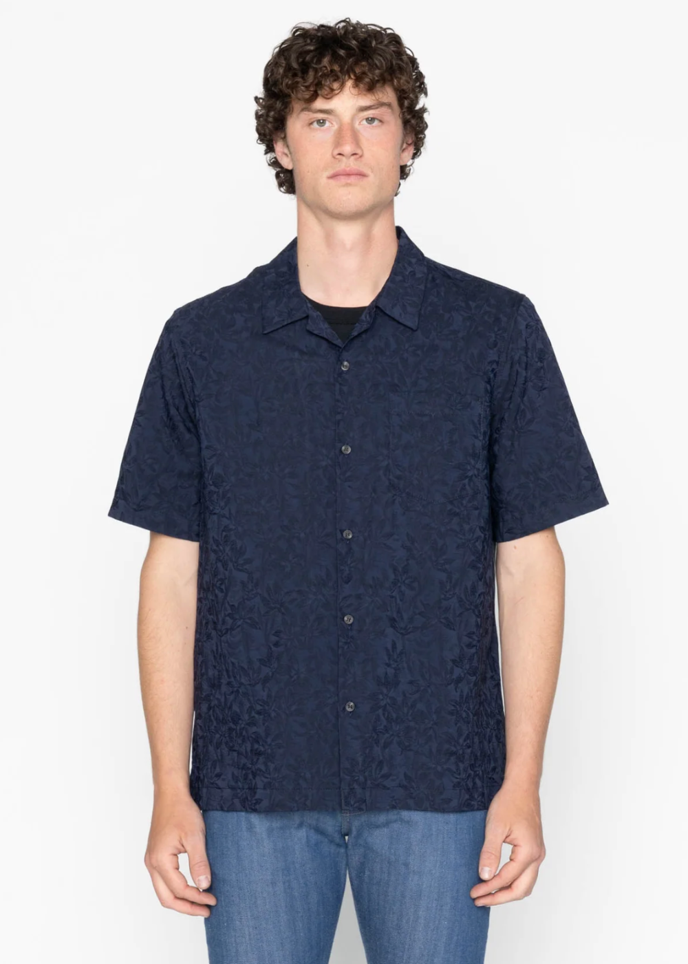 Aloha Shirt - Jungle Jacquard