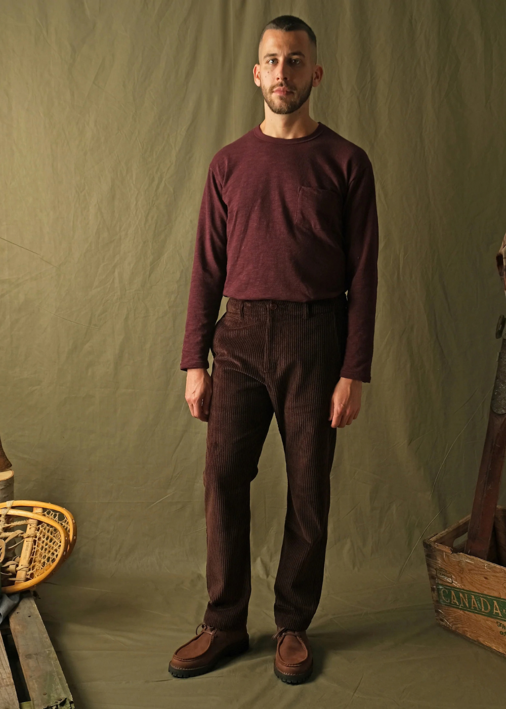Wide Wale Corduroy Camp Pant