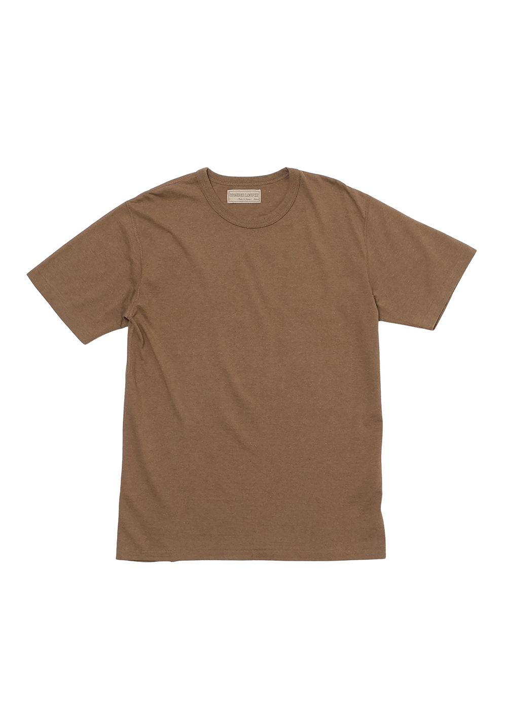 Crewneck T-Shirt - Iron Mordant Foxfibre® Tsuriami - Coyote 70