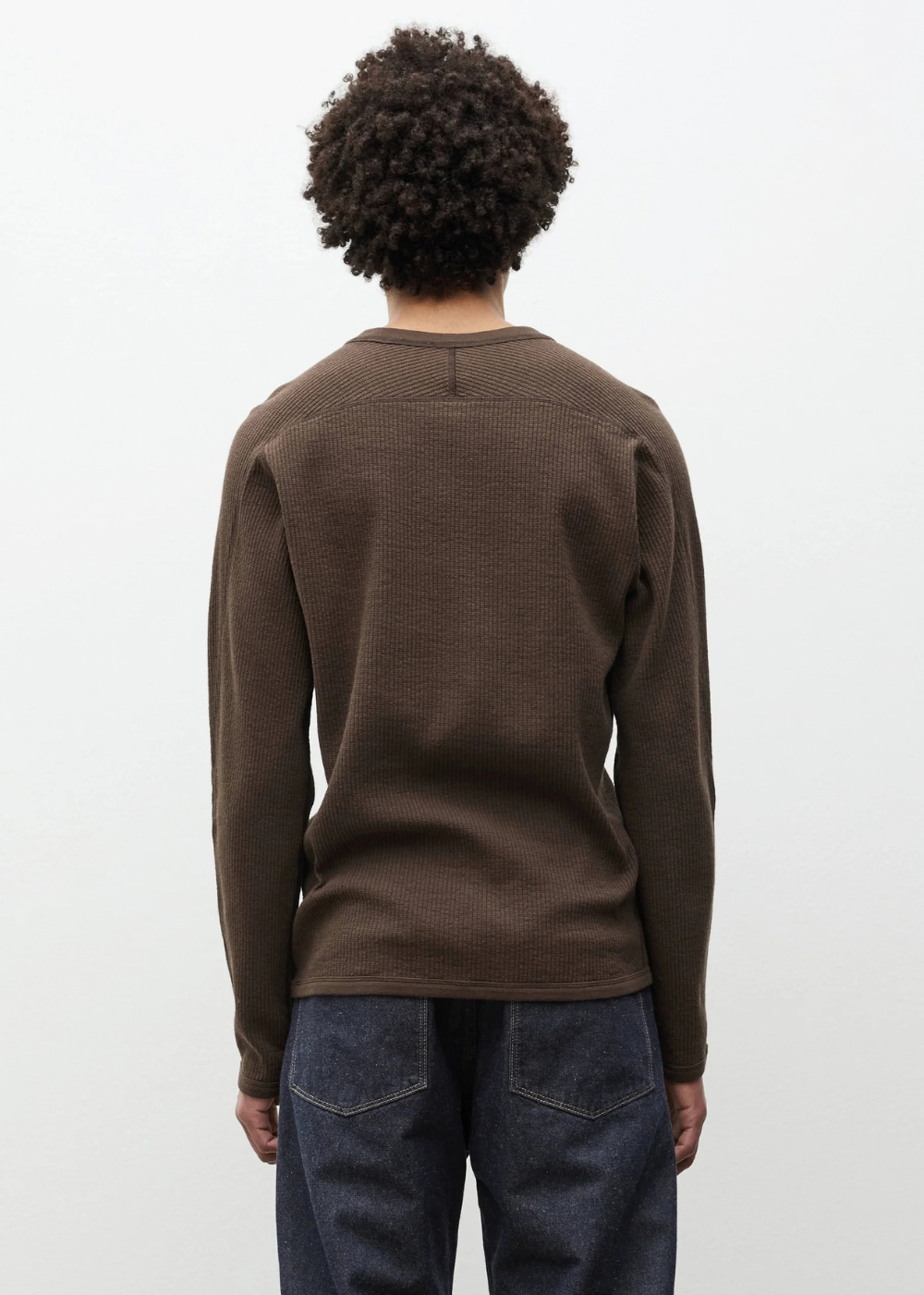 Stevns Cotton Hemp Military Rib LS T-Shirt