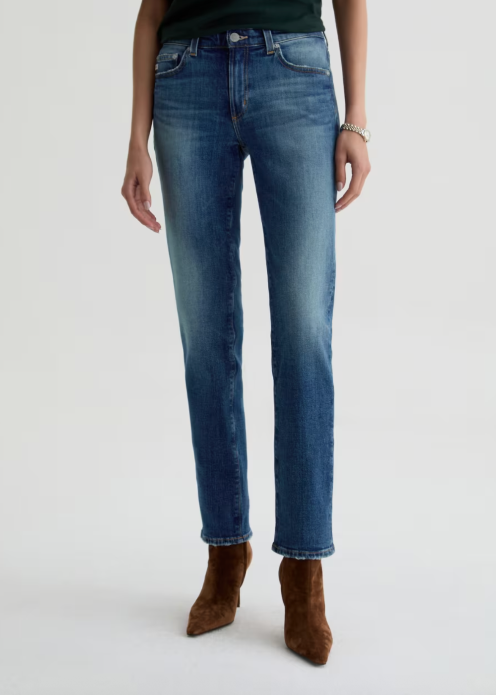 Sandra Low Rise Straight Leg Jean
