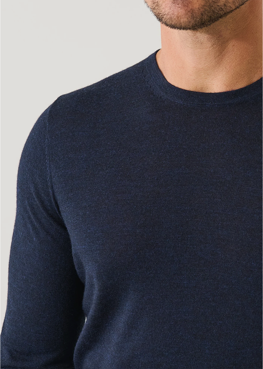 Extra-Fine Merino Wool Crewneck Sweater