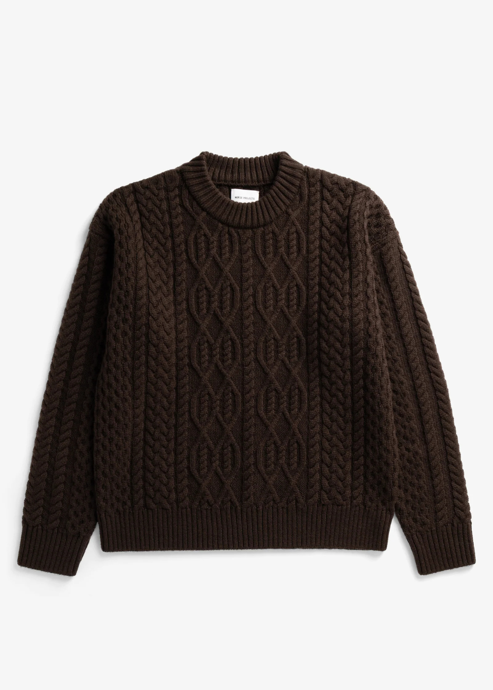 Nordhavn Aran Crewneck Sweater