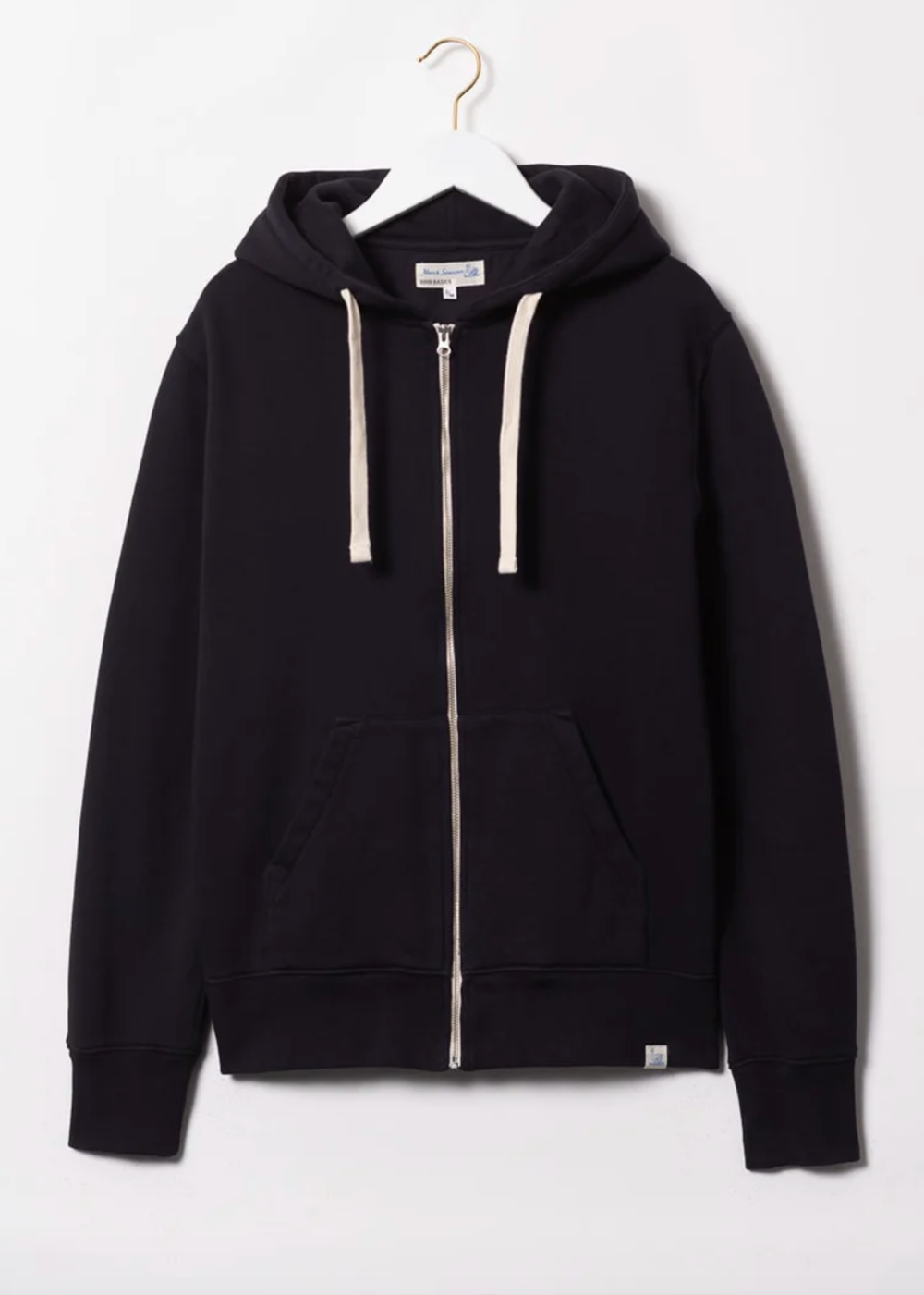Vintage Fleece Hooded Zip Jacket