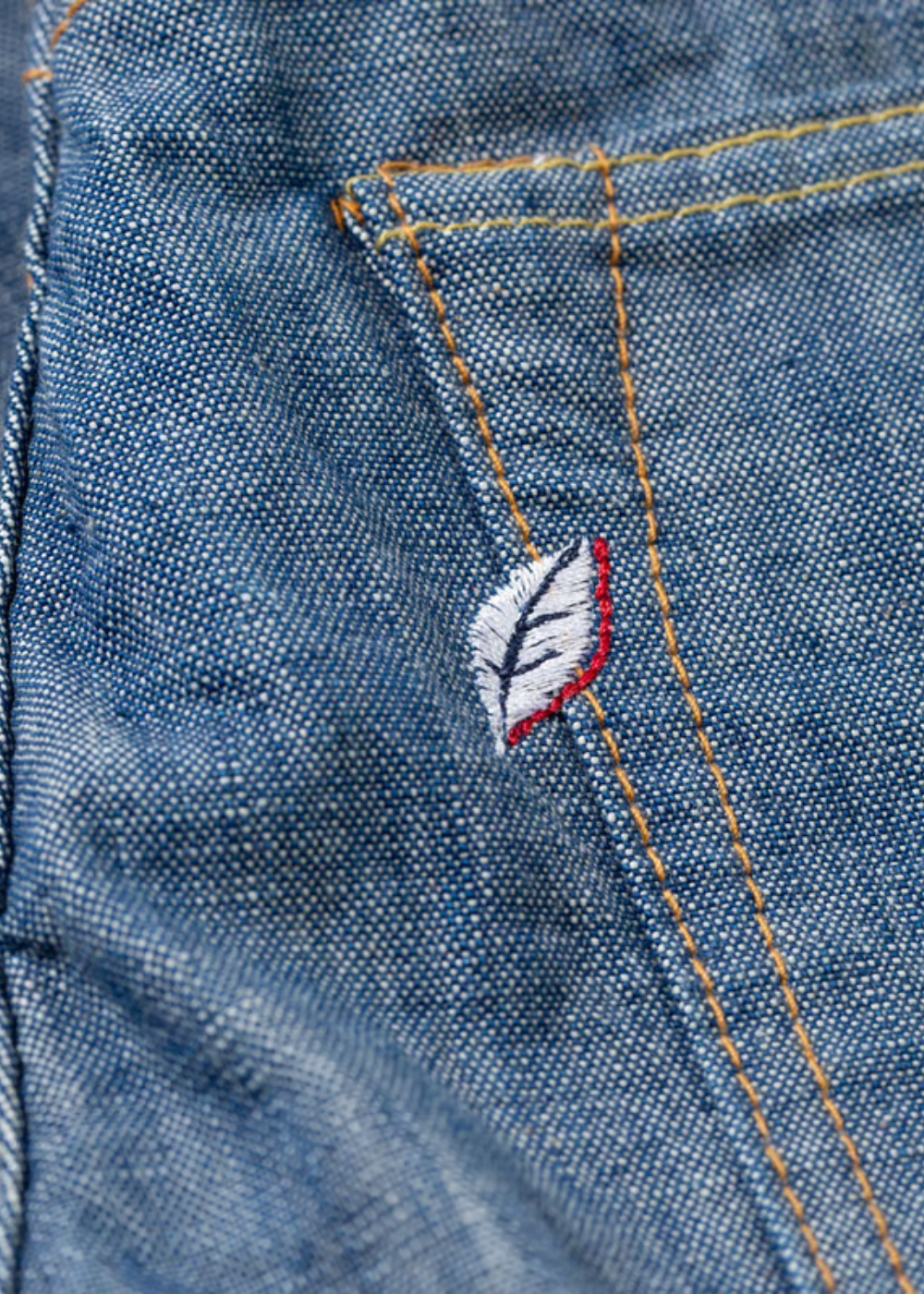 14oz Slub Chambray - Regular Straight Jean