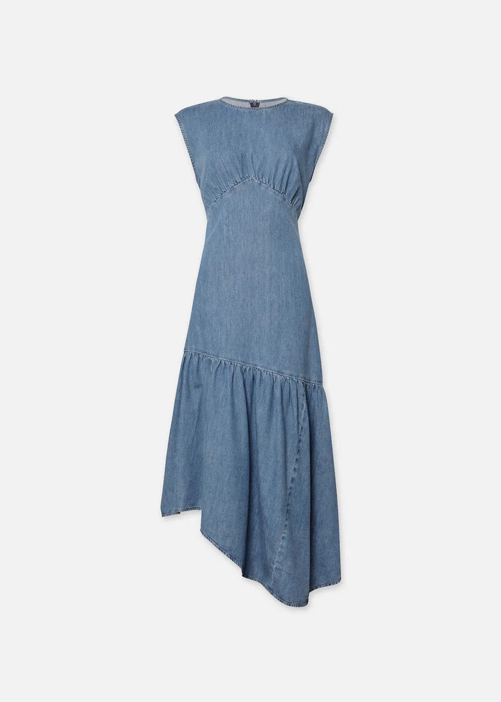 Gathered Tier Hem Dress - Eugenia - FRAME Denim Canada - Danali - WE24DDR013-EUGN