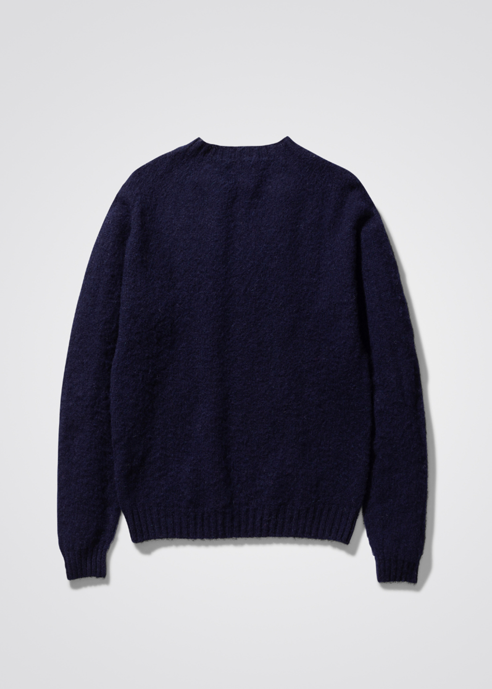 Birnir Brushed Lambswool Sweater - Dark Navy - Norse Projects Canada - Danali