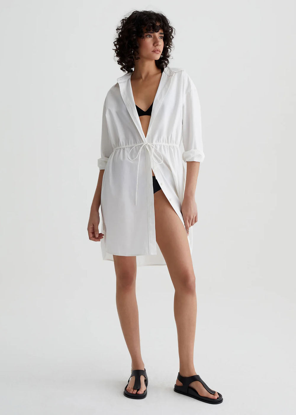 Jolie Shirt Dress - Pearl White - AG Jeans Canada - Danali - ECP6290PLWH