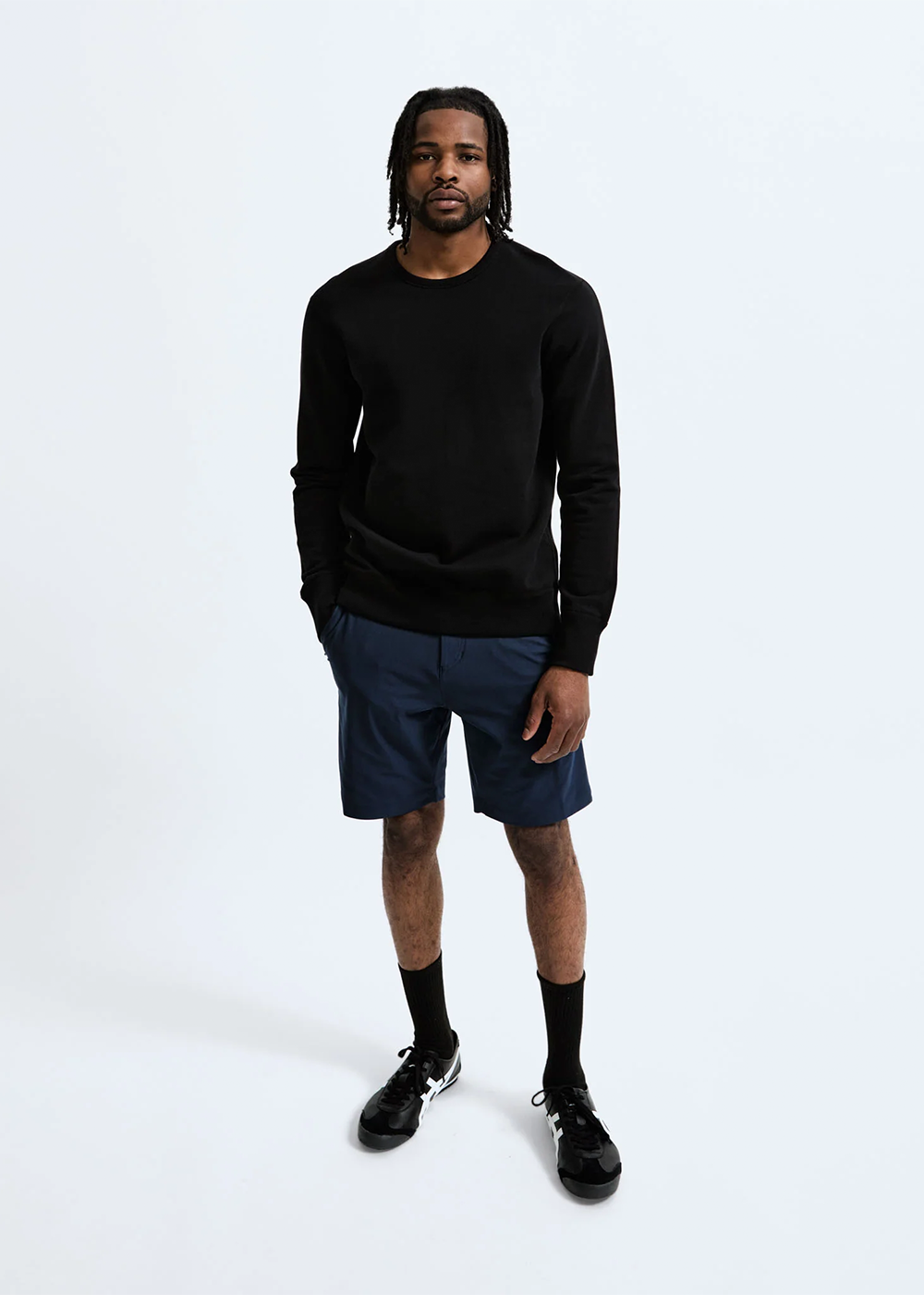 Stretch Warp Knit Coach's Short - Navy - Reigning Champ Canada - Danali- RC-5510