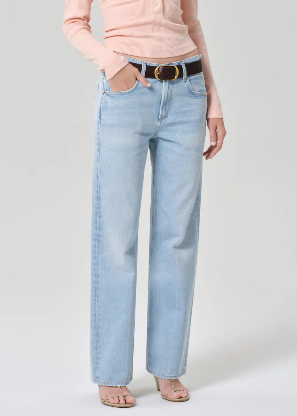Lindz Low Rise Easy Straight Jean