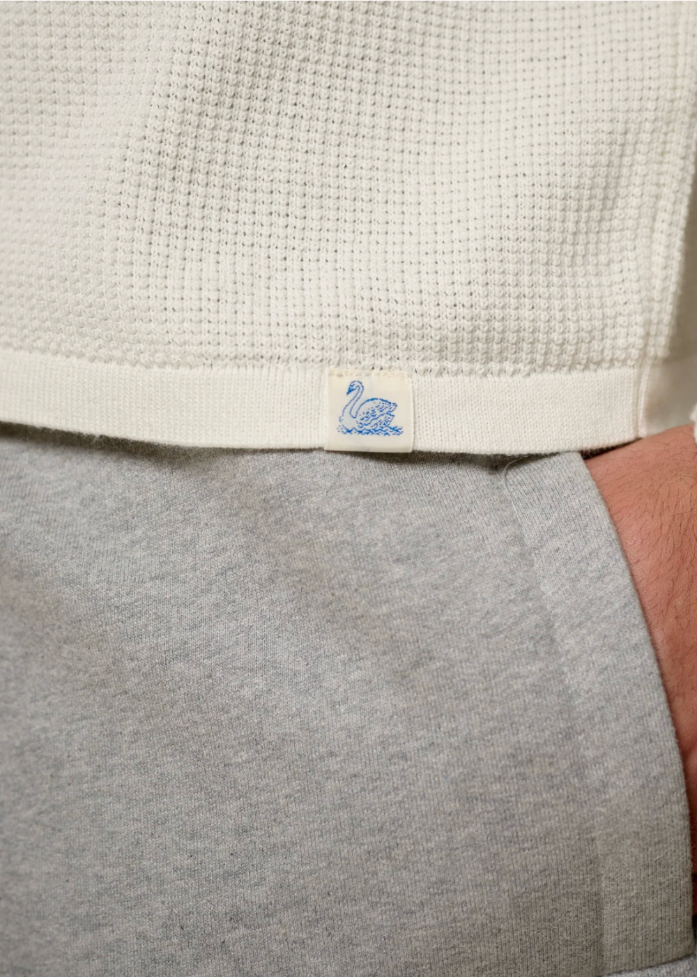Lightweight Waffle Knit Sweater