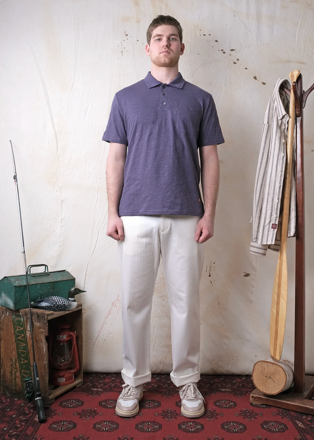 Violet Slub S/S Polo