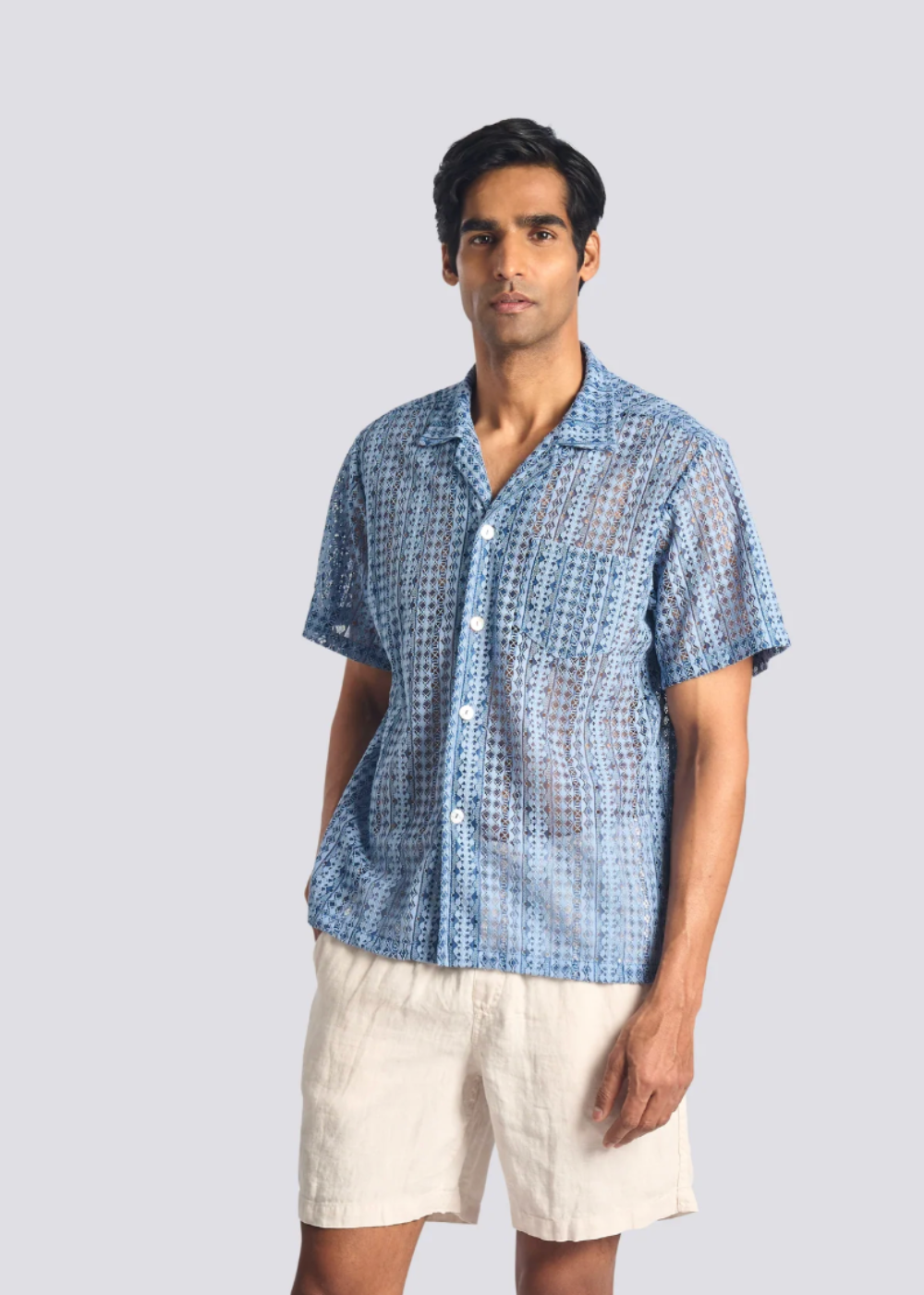 Tide Gonzo Lace Camp Shirt