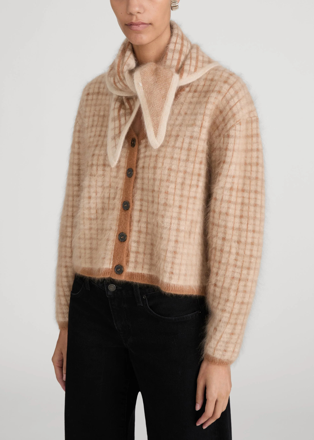 The Brushed Scholar Cardi