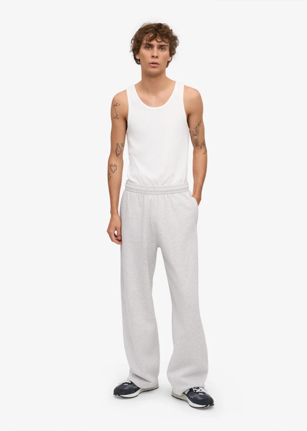 Organic Straight Leg Sweatpants