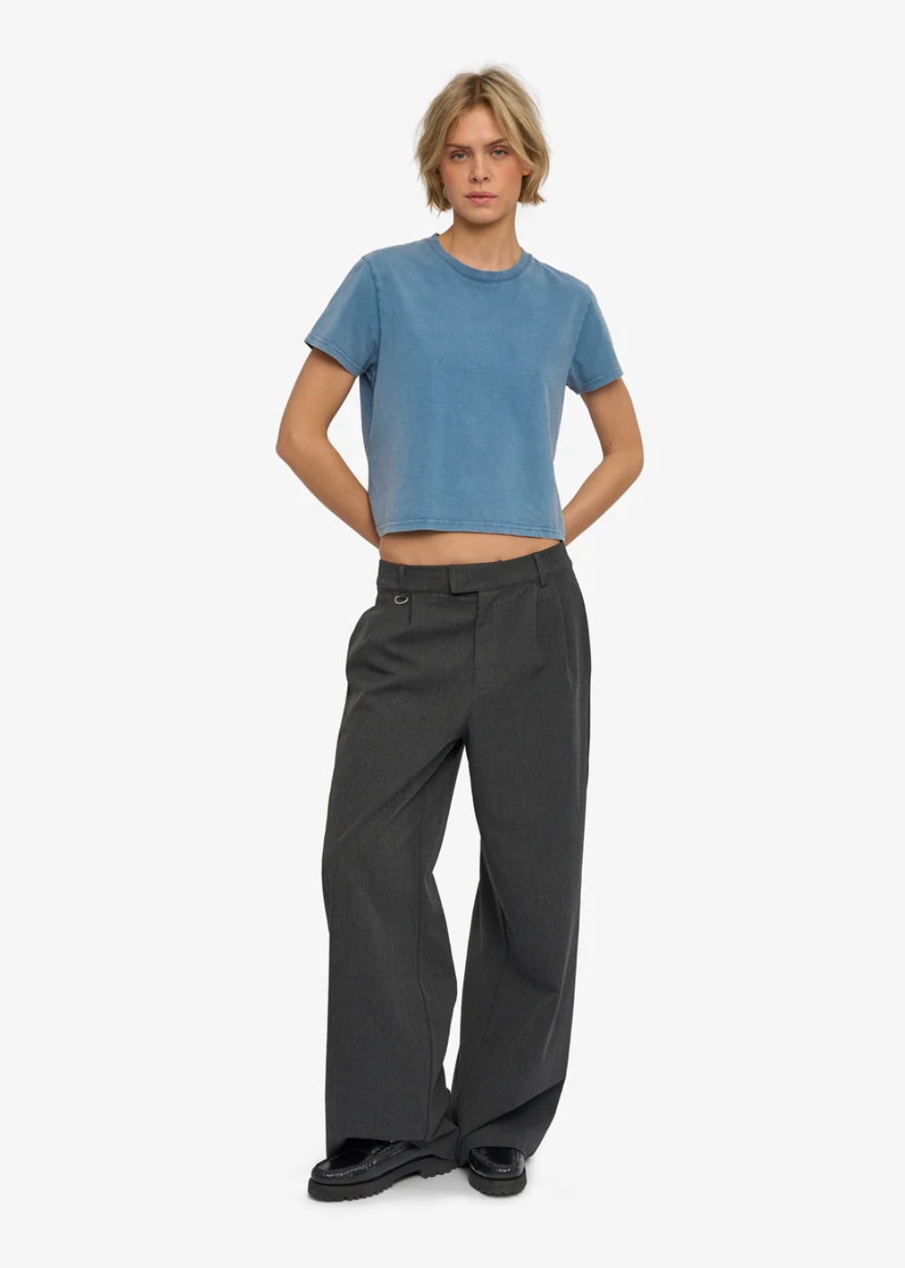 Organic Boxy Crop Tee