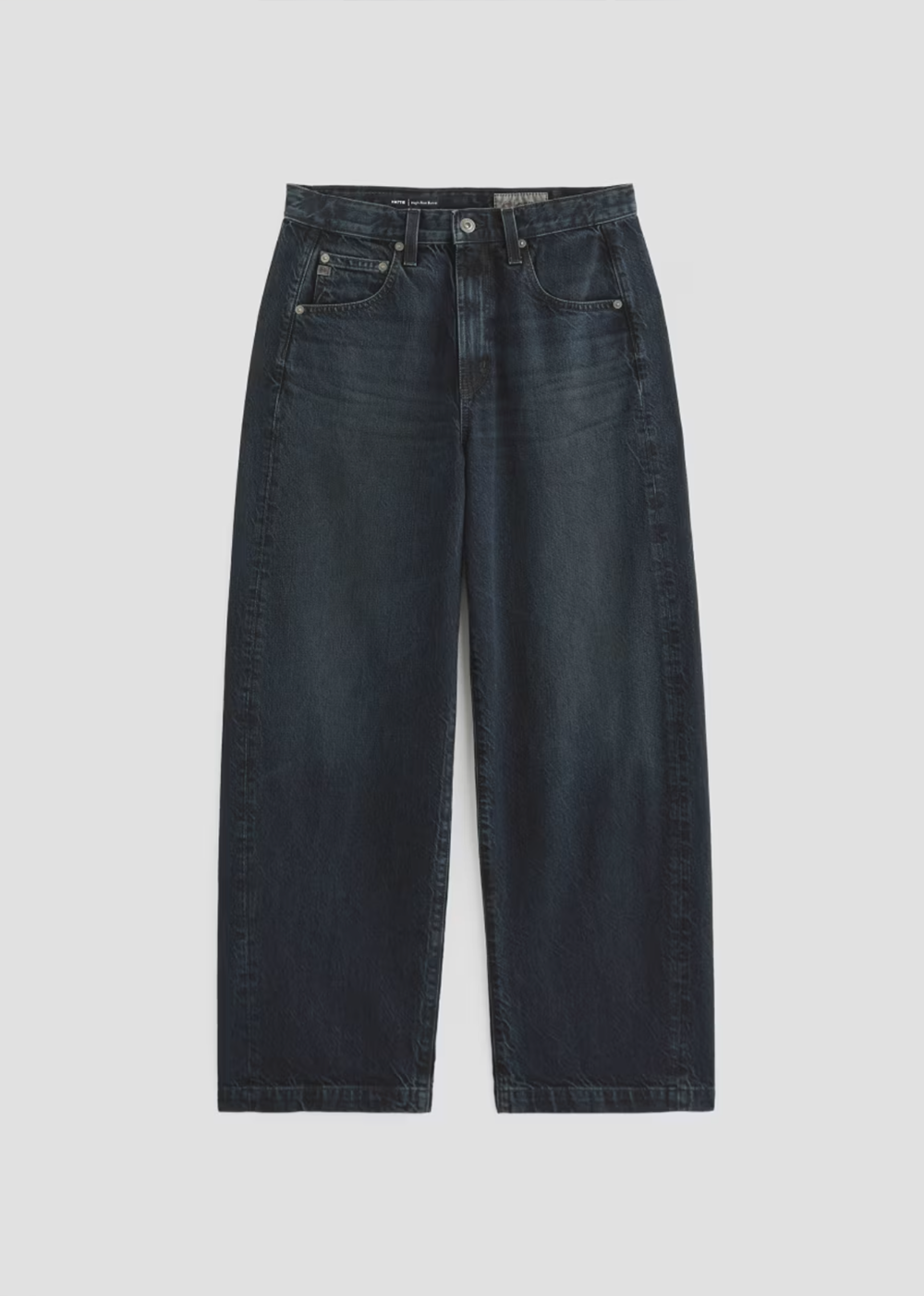 Hattie High Rise Barrel Jean