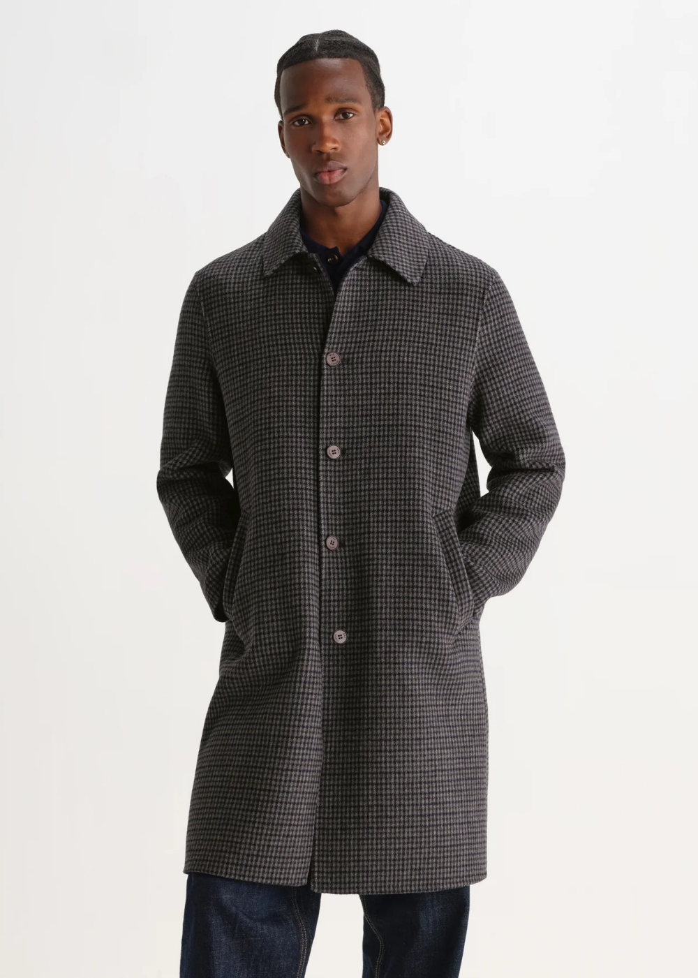 Stan Coat Double Face Check