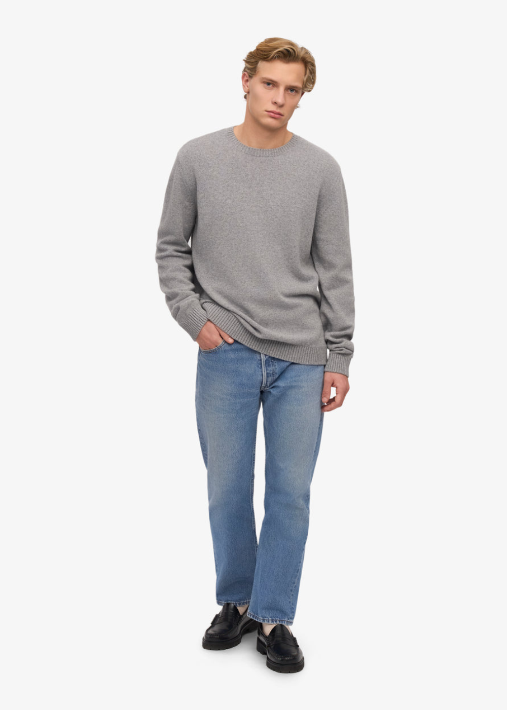 Classic Merino Wool Crewneck