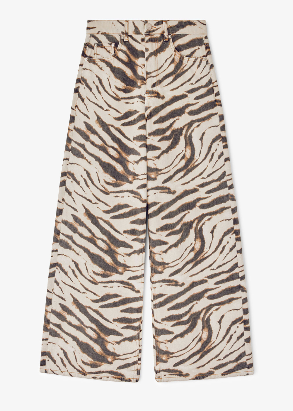 Print Denim Lari Jeans