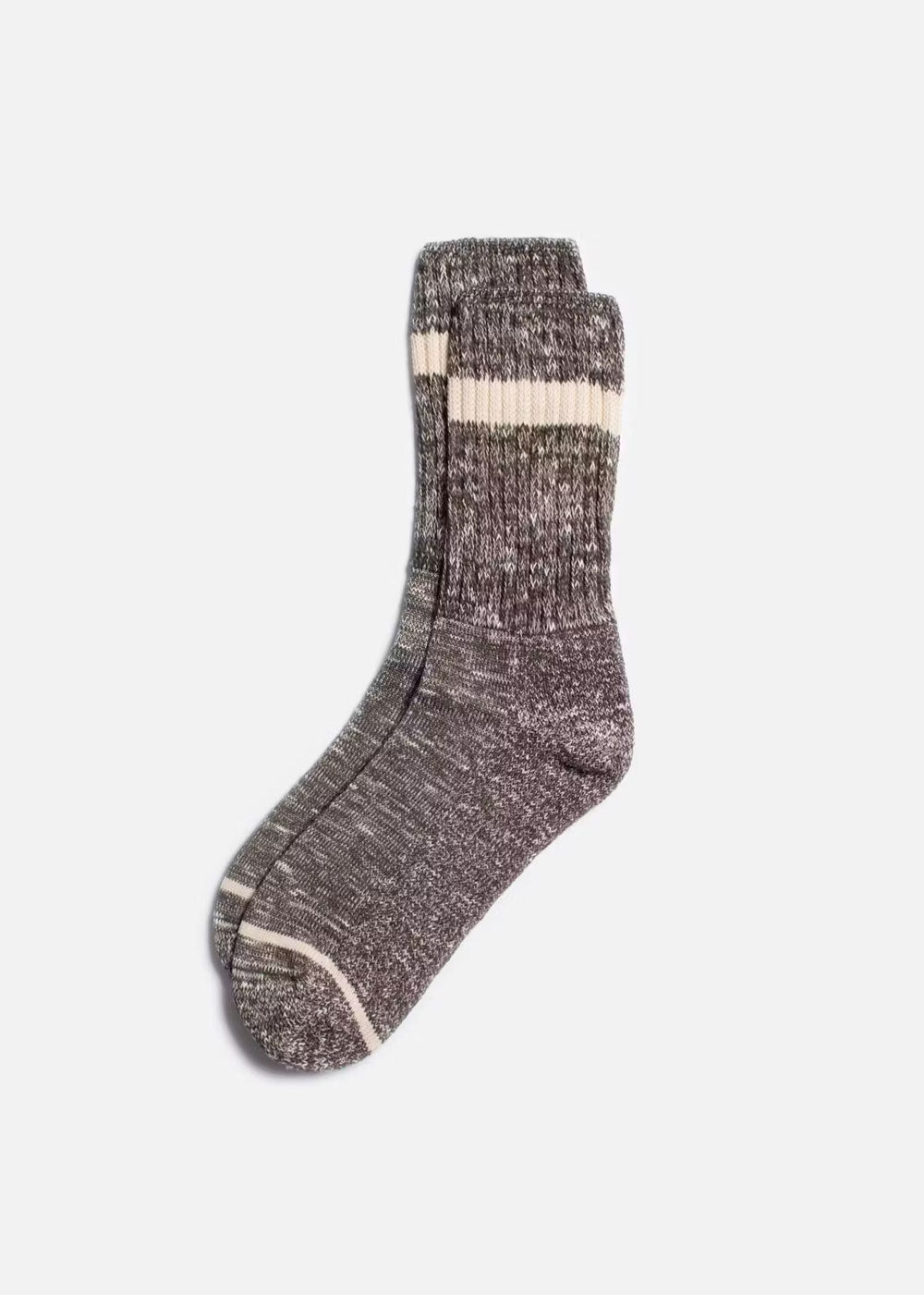 Slub Stripe Socks - Anthracite - Nudie Jeans - Danali