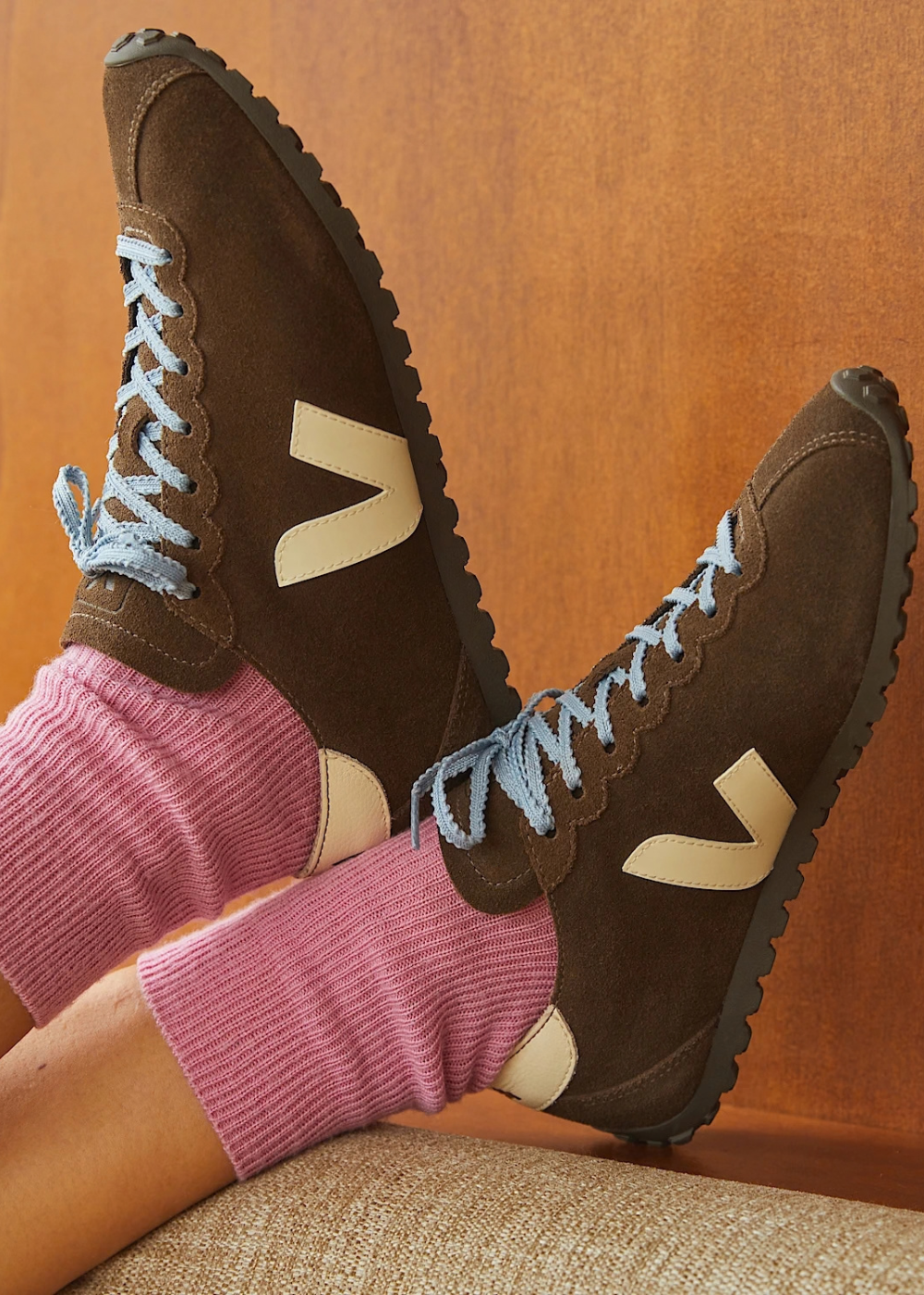 Cateyes Suede Sneakers