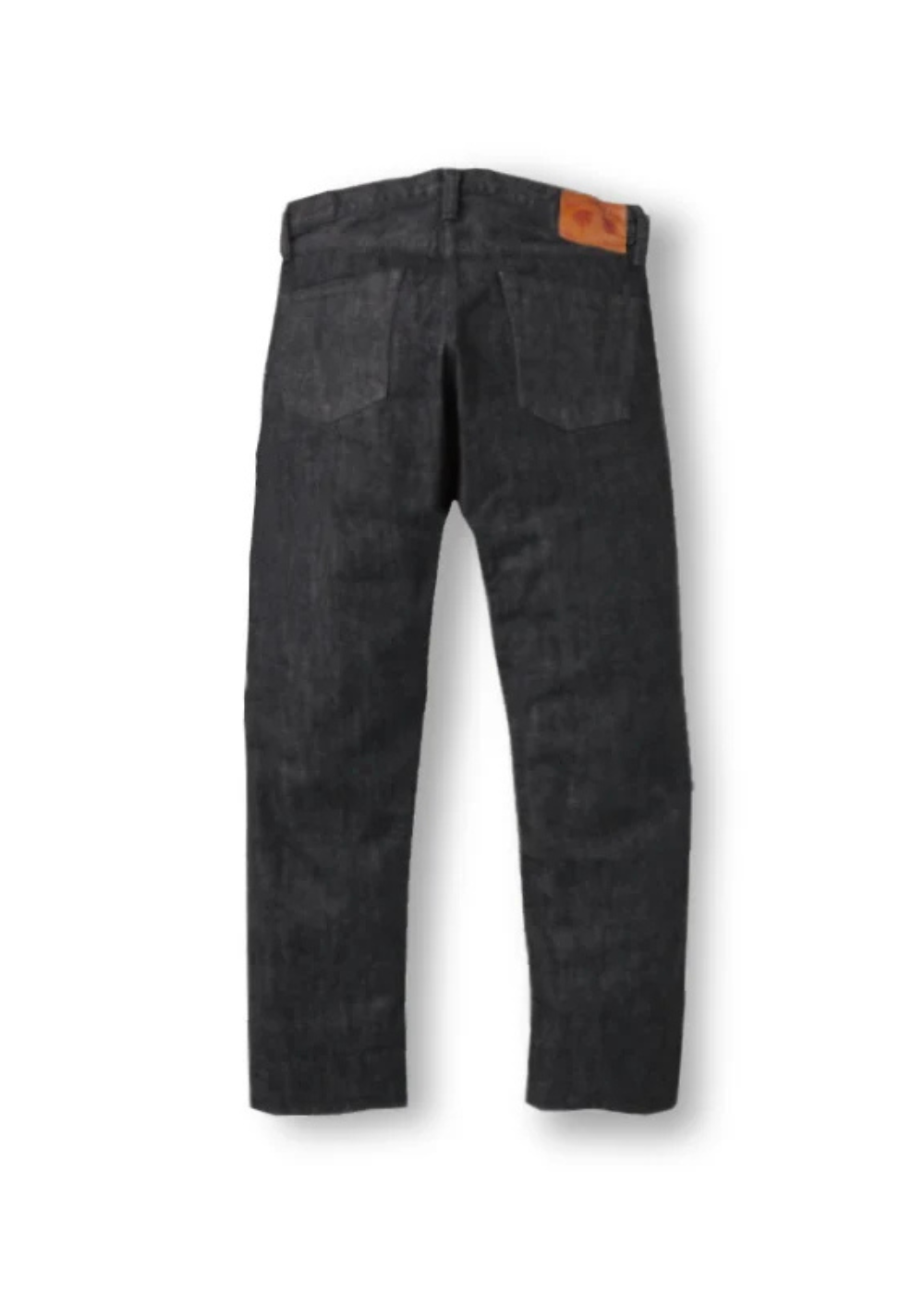 Straight Black Selvedge Denim