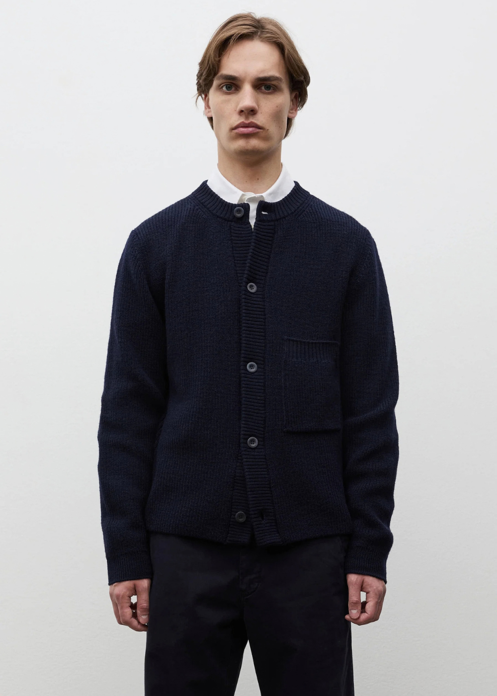 Gullverket Cotton Wool Rib Cardigan