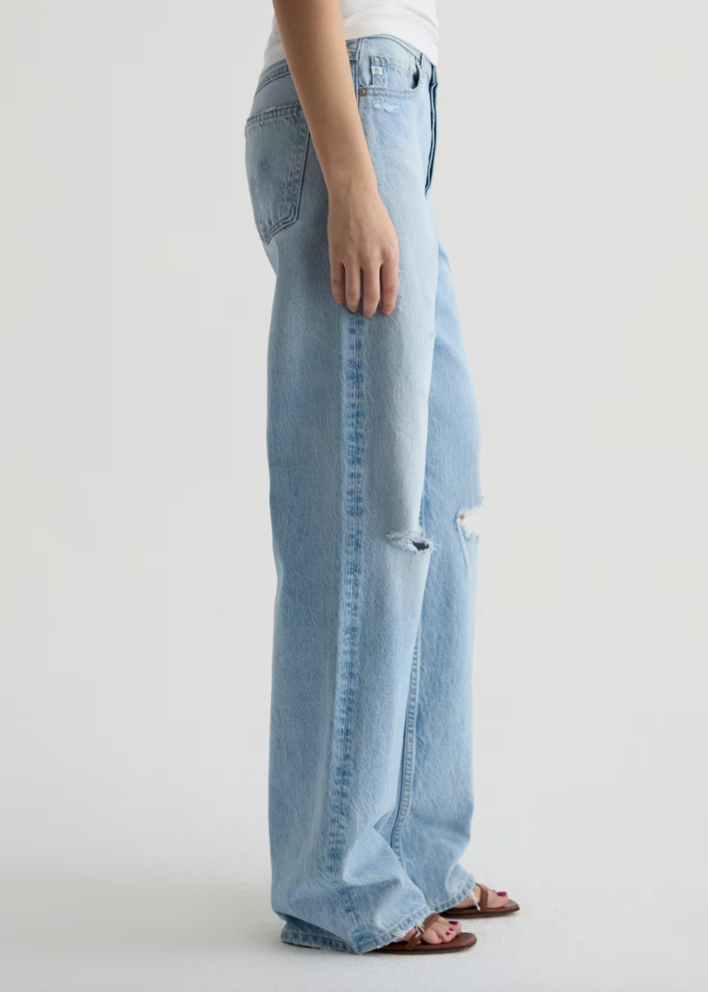 Billie High Rise Relaxed Straight Jean