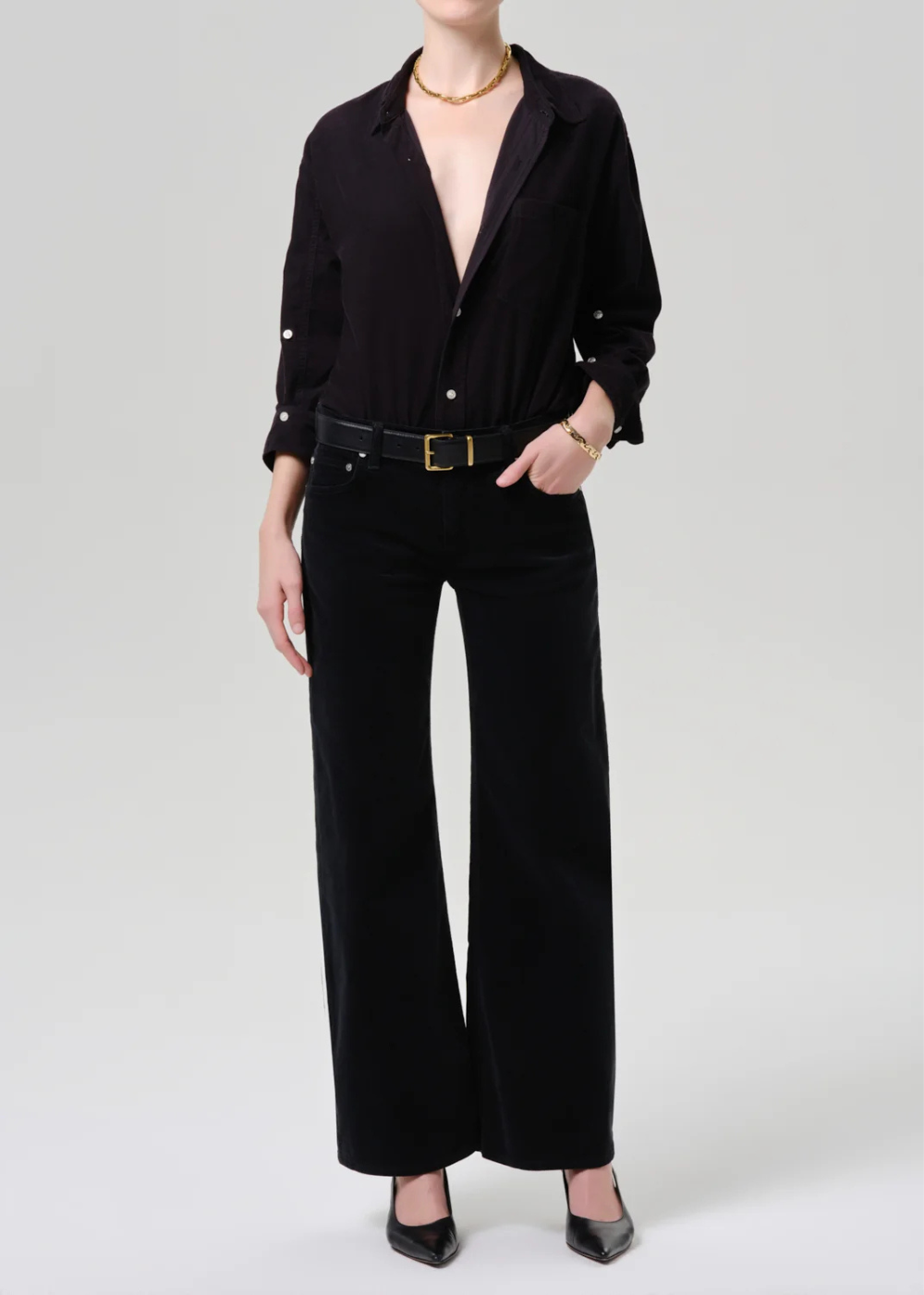 Kayla Corduroy Shirt