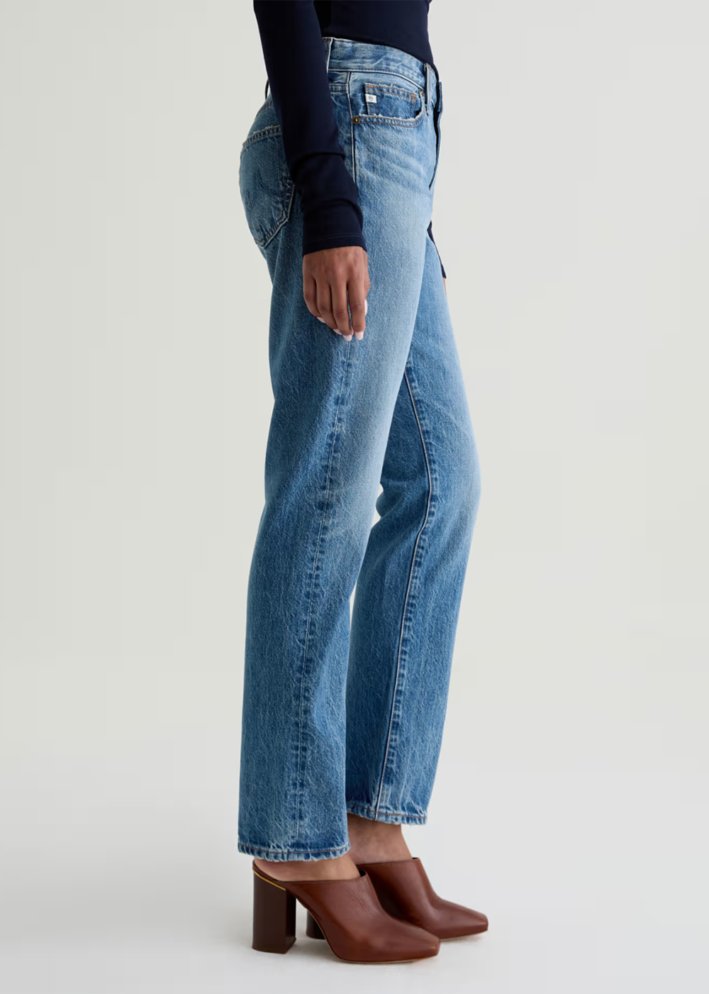 The Boyfriend Slim Straight Jean