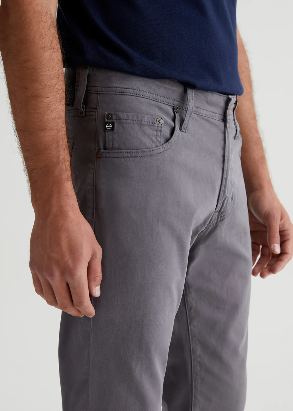 Tellis Modern Slim Sateen Pant - Folkestone Grey - AG Jeans Canada - Danali - 1783SUDFLKG